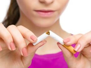 Rejet des cigarettes