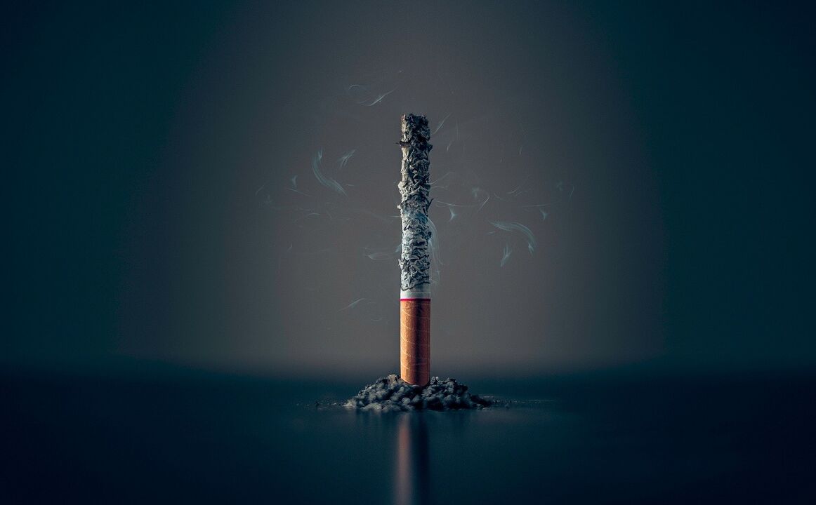 une personne est plus difficile à supporter une forte cessation de fumer